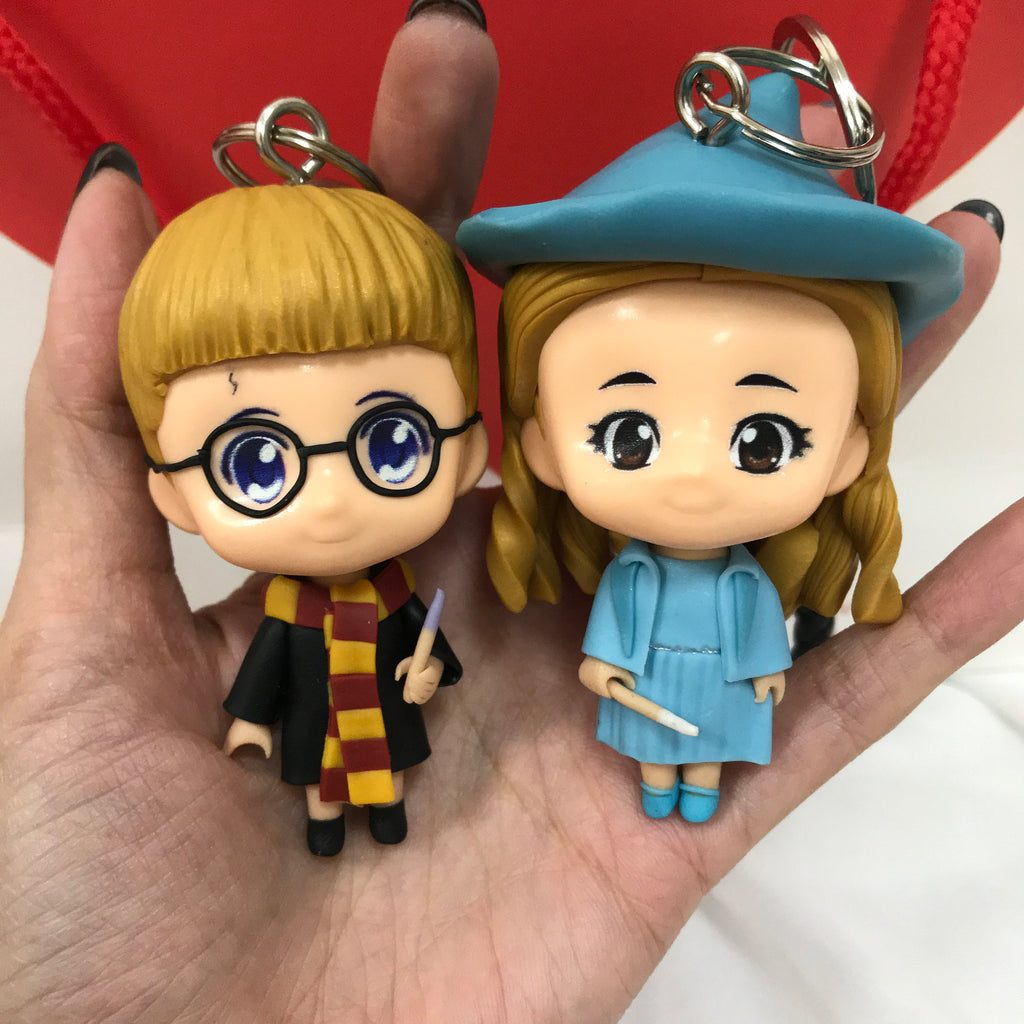 Personalized Handmade Figure Polymer Clay Keychain | Custom Figurine From Photo