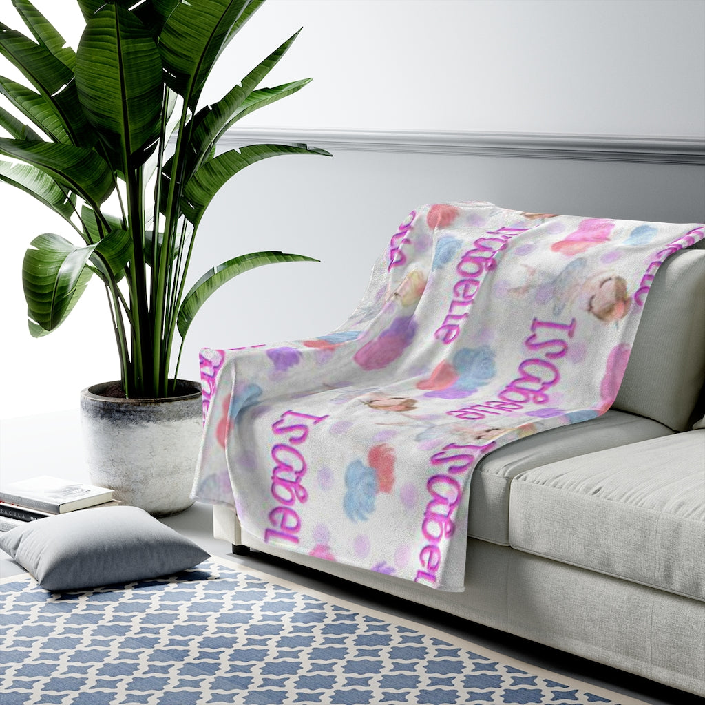 Custom Baby Name Blanket, Personalized Baby Blankets,